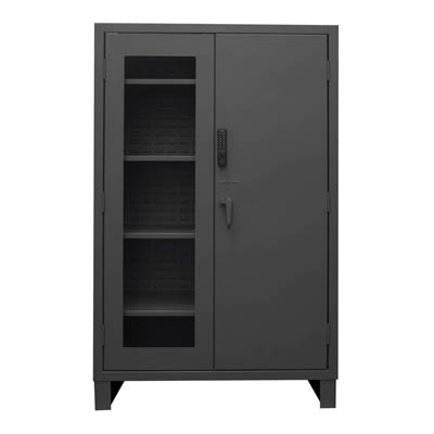 Heavy Duty Cabinet with Electronic Access Control - 48'W x 24'D x 78'H