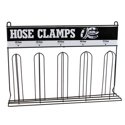 5 Loop Hose Clamp Rack