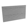 Wall Mountable Pegboard Panel  w/ 8" Hooks, 34 3/4" Wide