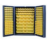 48" Wide Cabinet with 176 Bins (4" Deep Box Door Style)
