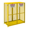 Vertical Cylinder Storage w/ Self Closing Hinges, Holds 18 Cylinders