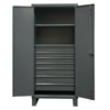 Extra Heavy Duty 12-Gauge 7 Drawer Cabinet with 2 Shelves