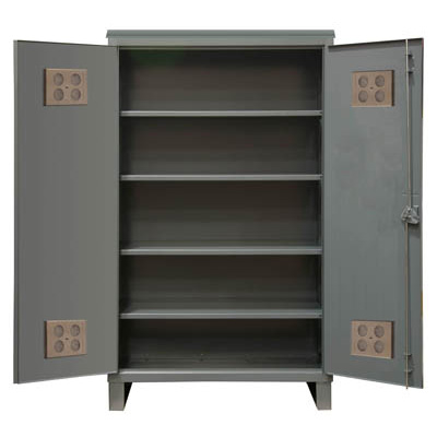 Extra Heavy Duty 12-Gauge Outdoor Shelf Cabinet, 48"W X 24"D X 78"H