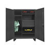 Extra Heavy Duty 12-Gauge Wardrobe Cabinets|2 Shelves and Drawers