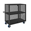 Mesh Security Truck w/ 2 Shelves (2,000 lbs. Capacity)