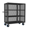 Mesh Security Truck w/ 3 Shelves (2,000 lbs. Capacity)