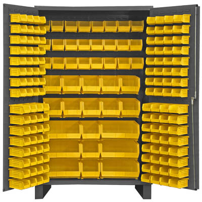 48" Wide Cabinet with 171 Bins (Flush Door Style)