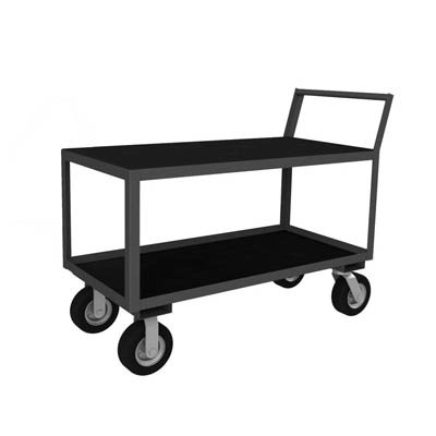 Low Profile Instrument Cart w/2 Shelves