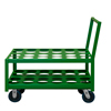 Medical Cylinder Carts w/ 6' Polyurethane Casters (1,400 lbs. Capacity)