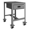 Medium Duty Mobile Machine Table|Drawer- 24" Wide