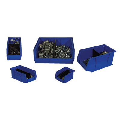 24 Pack of Hook-On Bins 4"W x 5"D x 3"H