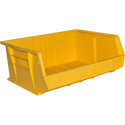 6 Pack of Hook-On Bins 16"W x 15"D x 7"H