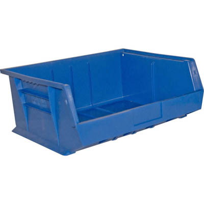 6 Pack of Hook-On Bins 16"W x 15"D x 7"H