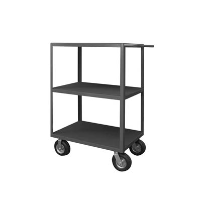 Rolling Instrument Cart, 3 Shelves - 55-3/8"H