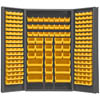 48" Wide Cabinet with 192 Bins 4" - Deep Box Door Style