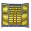 48" Wide Cabinet with 192 Bins 4" - Deep Box Door Style