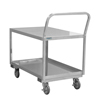 Stainless Steel Low Deck Service Cart (1,200 lbs. Capacity)