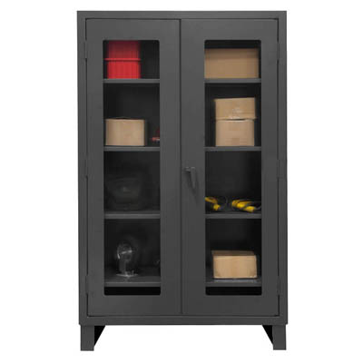 Extra Heavy Duty Clearview Lockable Storage Cabinet, 60"W