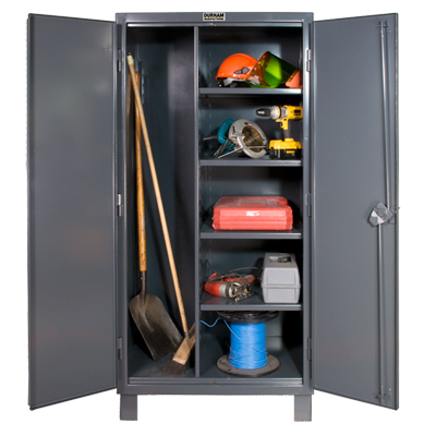 12-Gauge, Extra Heavy Duty Lockable Maintenance Cabinets, 36'W x 24'D x 78'H