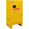 Flammable Safety Cabinet with Legs, 16 Gallons (61L) - 23'W x 18'D