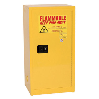 Flammable Liquid Safety Cabinet- 16 Gallon Capacity (Manual Closing)
