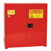 Paint & Ink Safety Cabinet (Aerosol Can Storage), 24 Gallon Cap. (Manual Close)