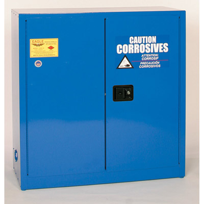 CRA32X, Metal Acid & Corrosive Safety Cabinet, 30 Gal. Capacity (Manual Close)