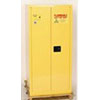 Hazmat Drum Safety Cabinet, One-Drum Vertical Storage (Manual Close)