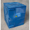 Quik-Assembly Poly Acid & Corrosive Safety Cabinet, 4 Gal. Capacity (Blue)