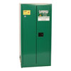 Pesticide Safety Cabinet, One Drum Vertical 55 Gallon Capacity Storage (Self-Closing)