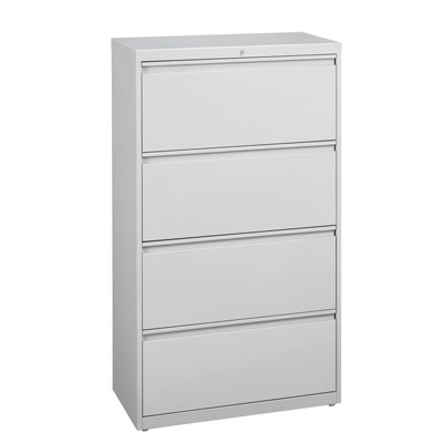 HL8000 Series 4 Drawer Lateral File Cabinet, 36" Wide