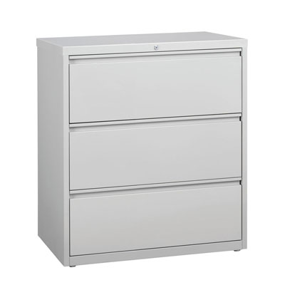 HL8000 Series 3 Drawer Lateral File Cabinet, 36" Wide