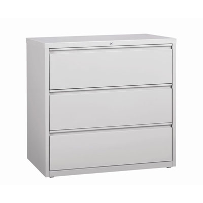 HL8000 Series 3 Drawer Lateral File Cabinet, 42" Wide