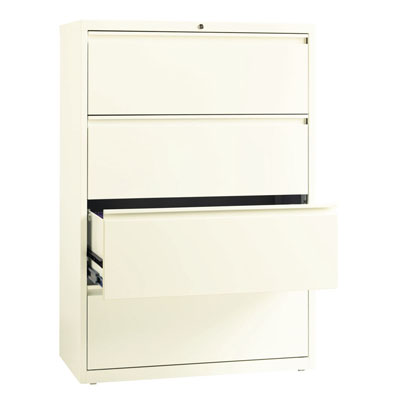 HL1000 Series 4 Drawer Lateral File Cabinet, 36" Wide