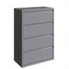 HL1000 Series 4 Drawer Lateral File Cabinet, 36' Wide