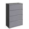 HL1000 Series 4 Drawer Lateral File Cabinet, 36" Wide