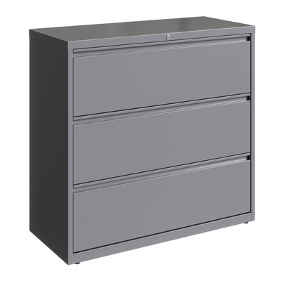 HL10000 Series 3 Drawer Lateral File Cabinet, 42" Wide