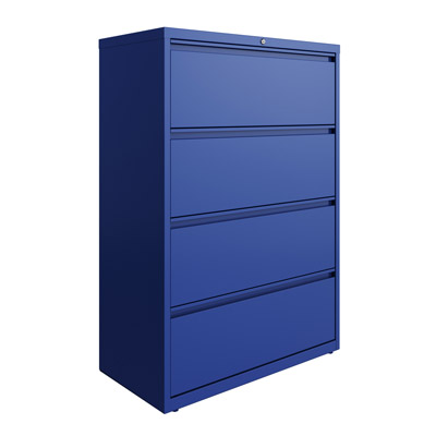 HL1000 Series 4 Drawer Lateral File Cabinet, 36" Wide