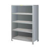 Heavy-Duty Welded Steel Shelving- Closed, 5 Shelves