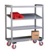 Adjustable Height Multi-Shelf Truck, 3 Shelves (800 lbs. Capacity Per Shelf)