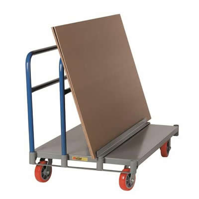 Adjustable Sheet & Panel Truck, 6" Polyurthane Casters (3,600 lbs. Capacity), 30" Wide