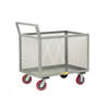 Box Truck with Ergonomic Handle, Expanded Metal SIdes, 41-1/2' Handle Height