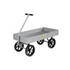 6' Deep Lip Heavy-Duty Wagon Trucks, 12' Mold-On Rubber Wheels (3,500 lbs. Capacity)