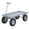 Heavy-Duty Wagon Trucks, 12' Pneumatic Wheels (2,000 lbs. Capacity)