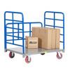 Double End Rack Platform Truck with Side Rack (3,600 lbs. Capacity)