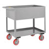 12" Deep Shelf Truck, 2 Shelves & 6" Polyurethane Casters 