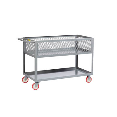12-inch Deep Shelf Truck with Mesh Sides