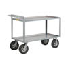 Cushion-Load Merchandise Collector, Lipped Shelves with 10' Puncture-Proof Rubber Casters (1,500 lbs. capacity)