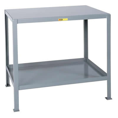 Multi-Shelf Machine Table- 2 Shelves, 18" Deep