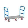 6-Wheel Platform Truck 24'W, 2 Handles (3,600 lbs. Capacity)